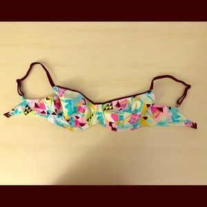 Freya colorful bathing suit top